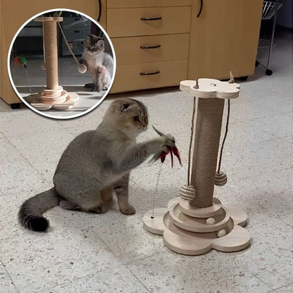 Arbre a chat en bois