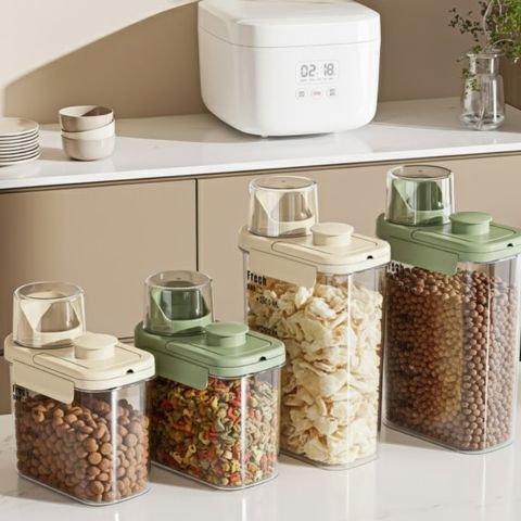 Boite à croquettes pour chat