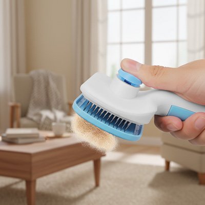 Brosse pour chat | Anti - Poils 95% - univers des chats
