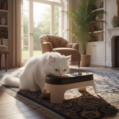 Gamelle Chat surélevée