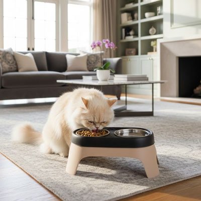 Gamelle Chat surélevée