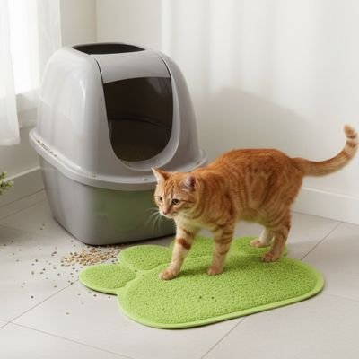 Tapis litière Chat | Anti - Projection - univers des chats