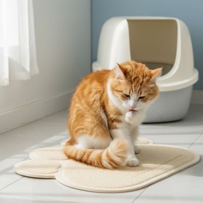 Tapis litière Chat | Anti - Projection - univers des chats