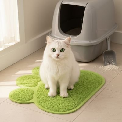 Tapis litière Chat | Anti - Projection - univers des chats